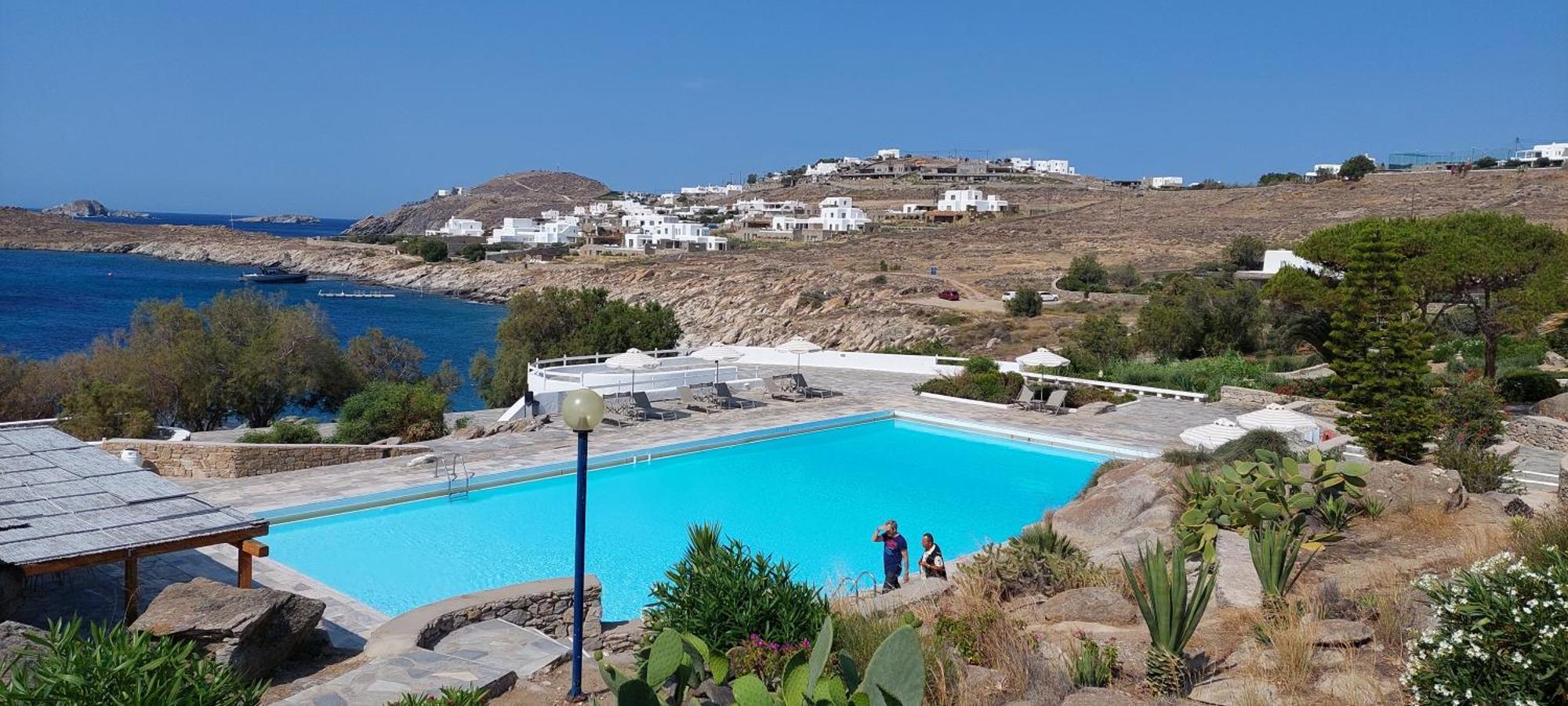 Mykonian House With Shared Pool Villa Ornos  Exterior photo